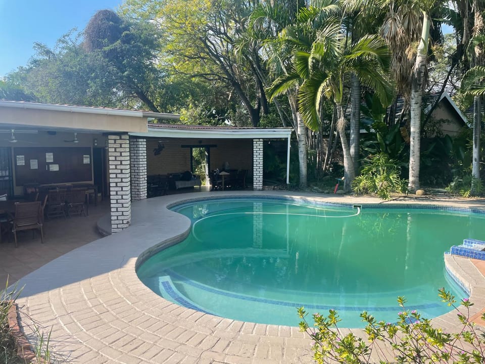 Patio, Day, Garden, Garden view, Swimming pool