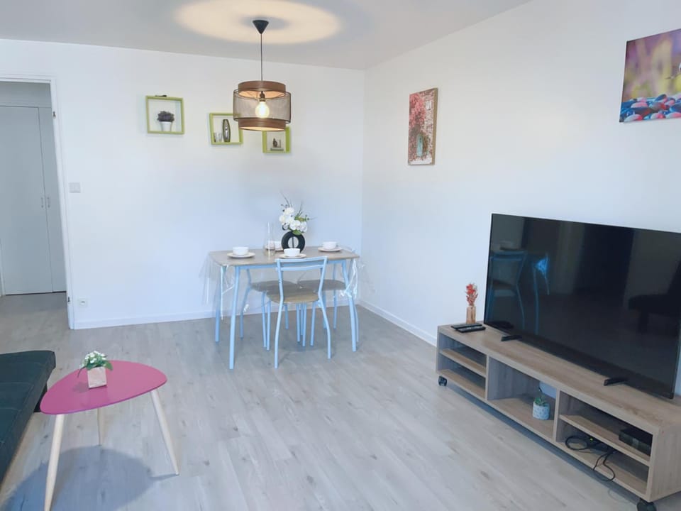 Apt 67m2 hyper centre: 2 chambres, cuisine TV wifi Apartment in Pays de la Loire