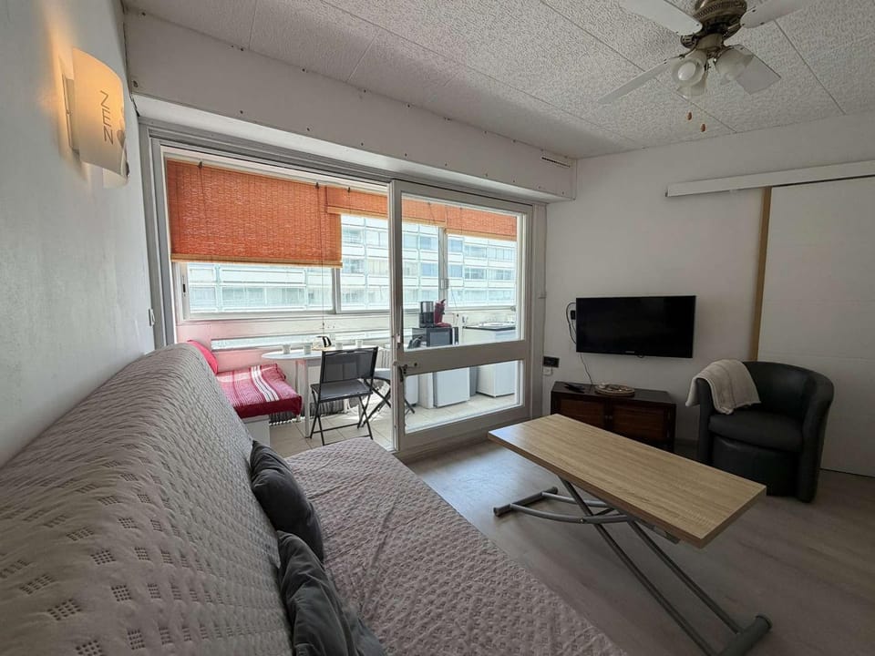 Studio cabine loggia vue mer - 4 pers. - FR-1-224C-180 Cabin in Saint-Jean-de-Monts