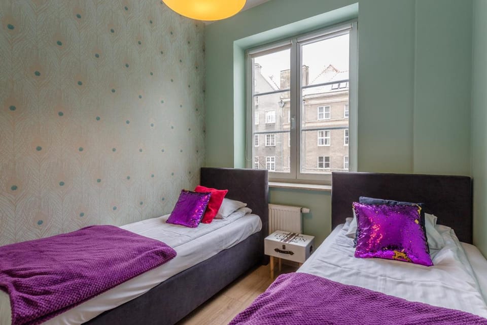 Apartament Cichy Zakątek obok fontanny Neptuna Apartment in Gdansk