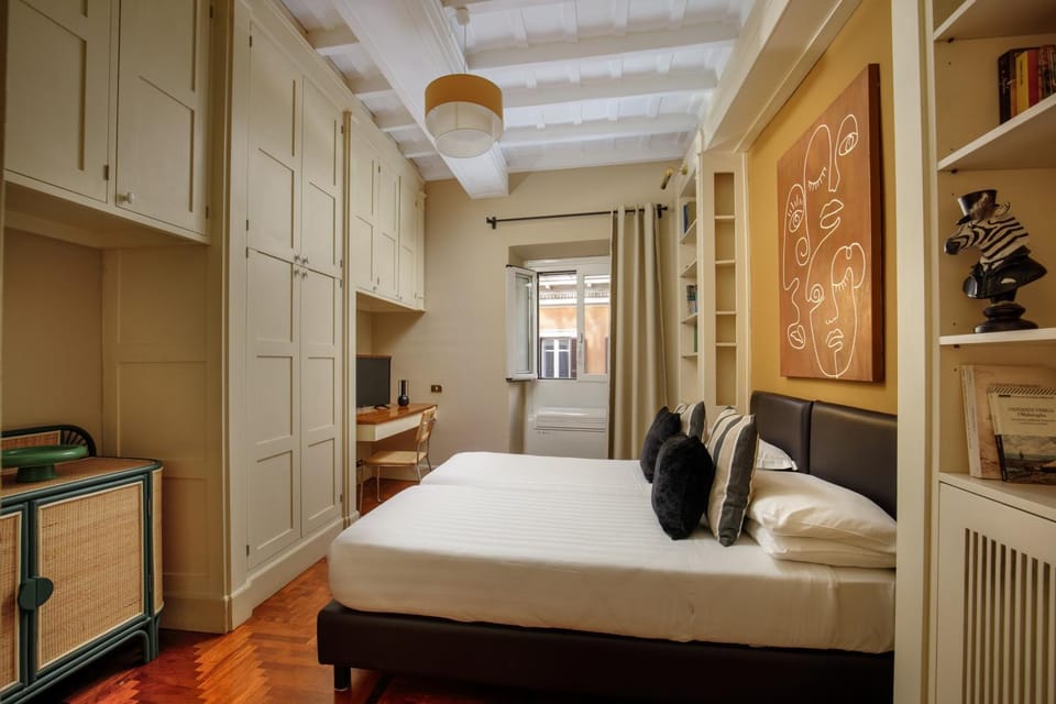 Bed, Bedroom, wardrobe