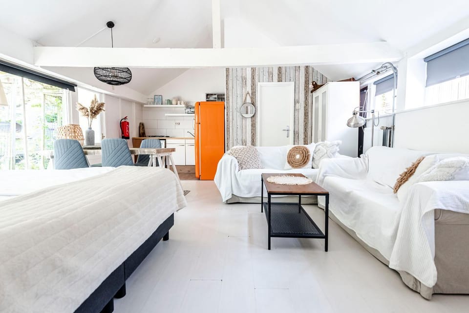 Bed, Kitchen or kitchenette, Living room, Bedroom