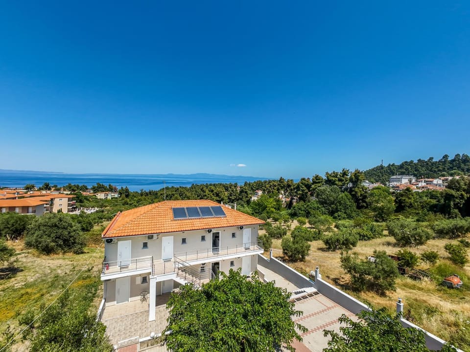 Property building, Natural landscape, Bird's eye view