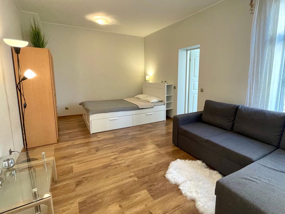 Living room, Photo of the whole room, Seating area, Bedroom