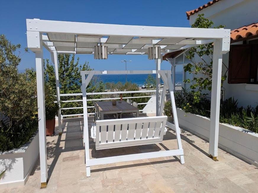Sea View Roof Garden Apartment in Peloponnese Region