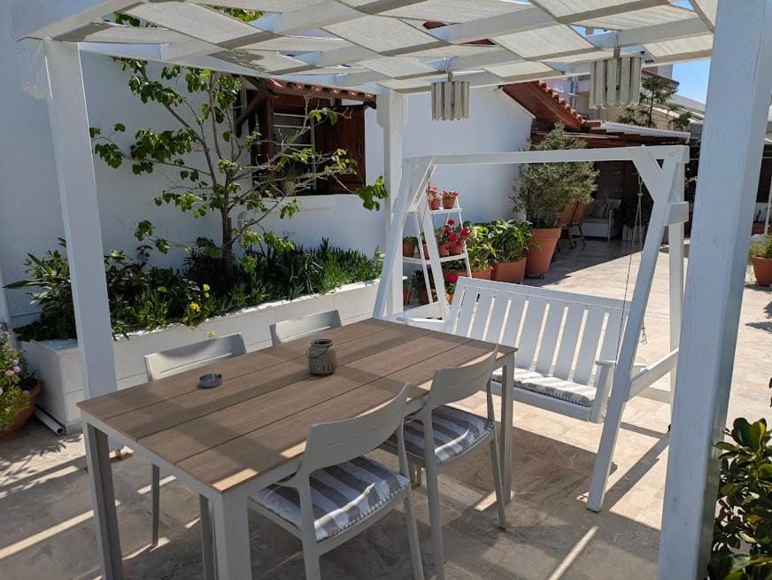 Sea View Roof Garden Apartment in Peloponnese Region