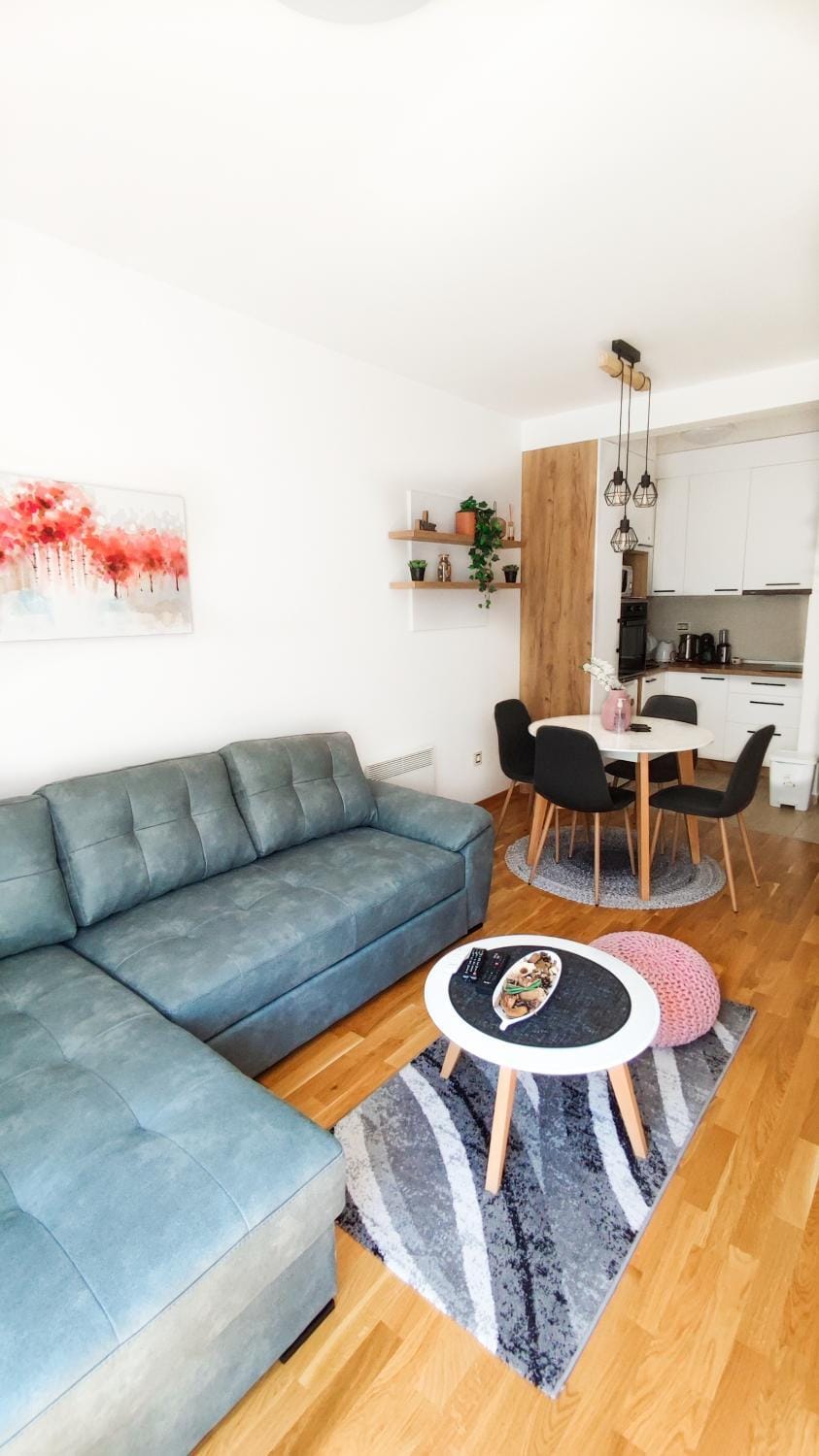 Living room, Seating area, Dining area