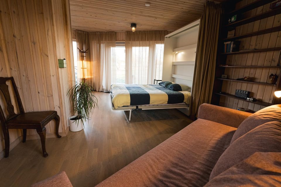 Bed, Living room, Photo of the whole room