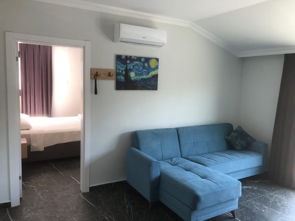 Living room, Seating area, air conditioner