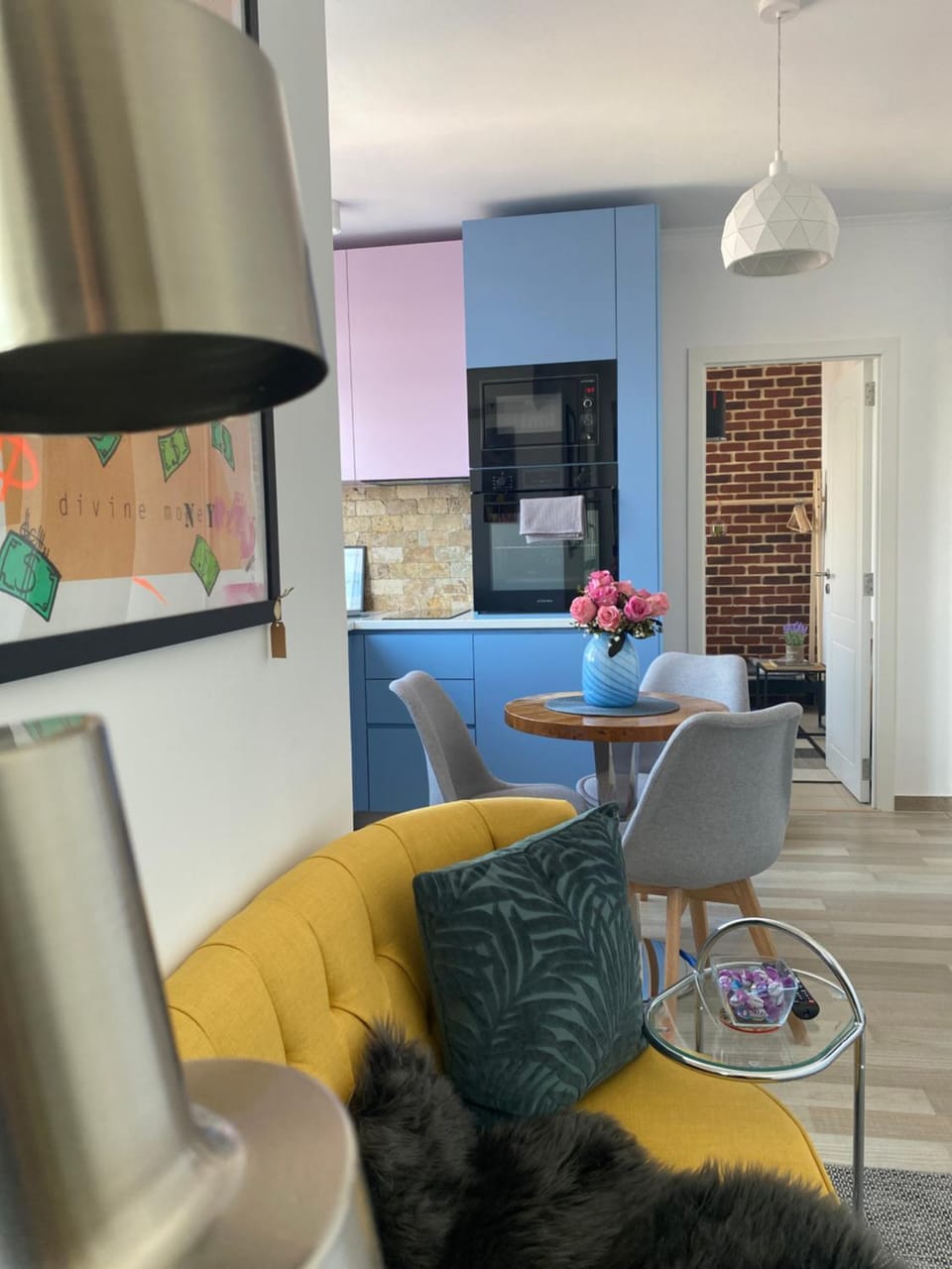 Living room, Dining area, kitchen