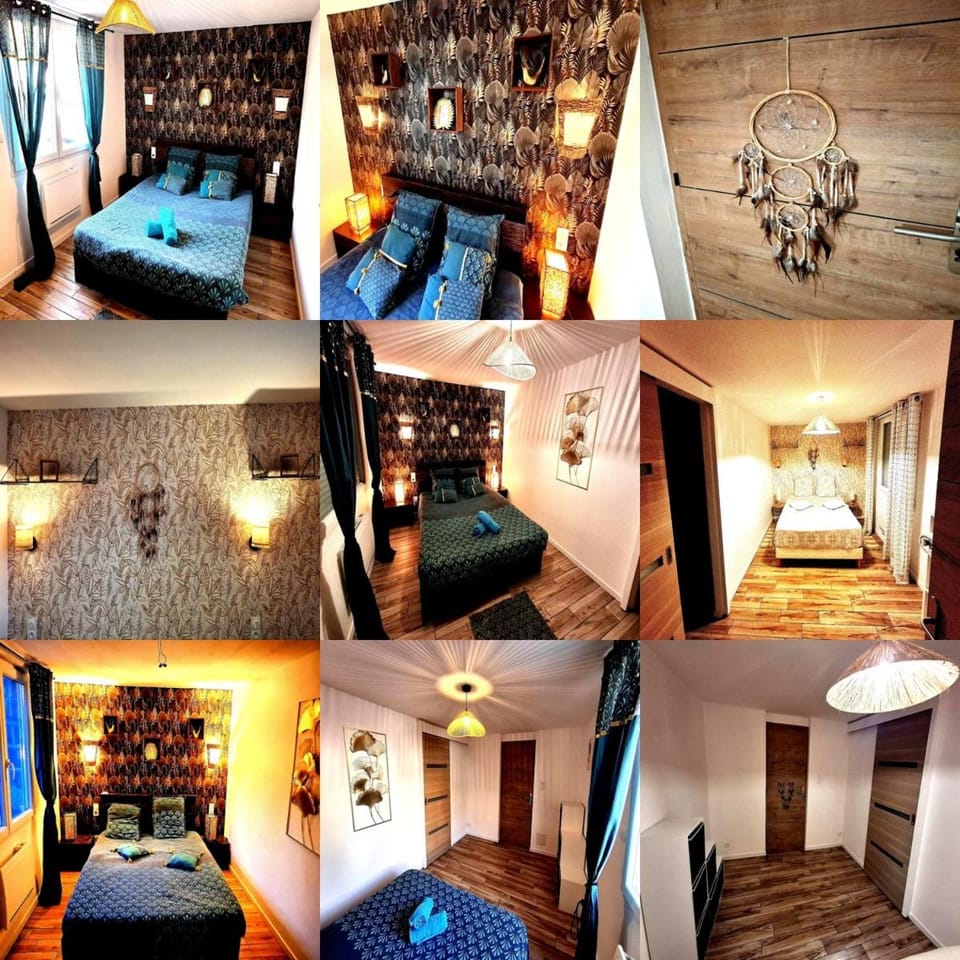 Bed, Living room, Photo of the whole room, Seating area, Bedroom
