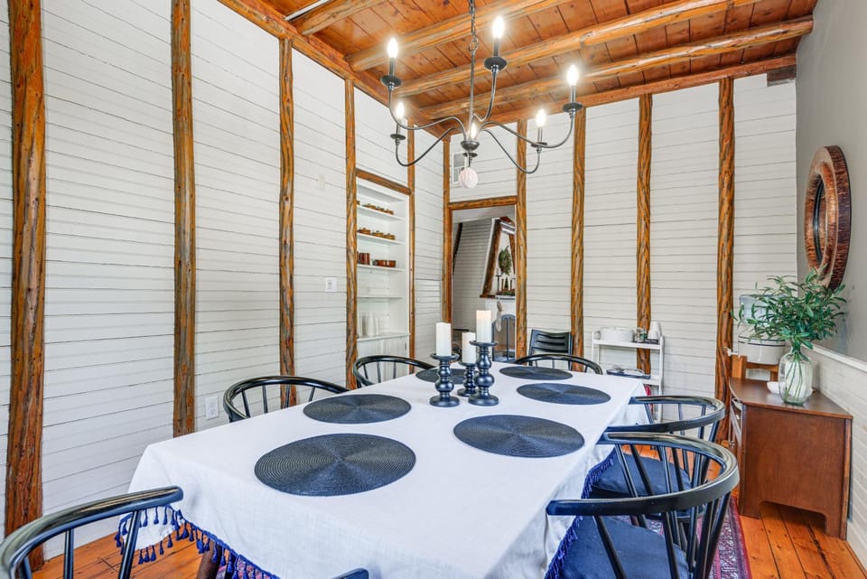 Deck & Fire Pit: Cottage Near Monadnock State Park House in Vermont