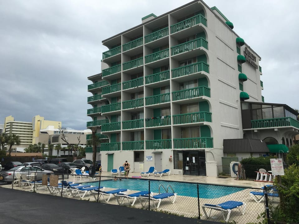 Property building, Pool view, Swimming pool