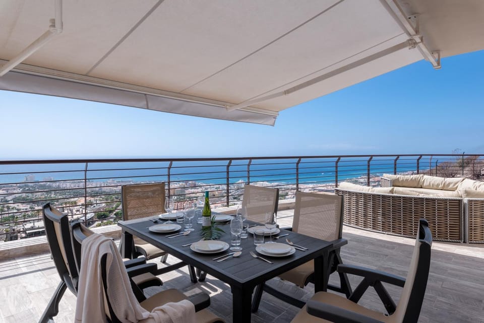 Balcony/Terrace, Dining area, Sea view