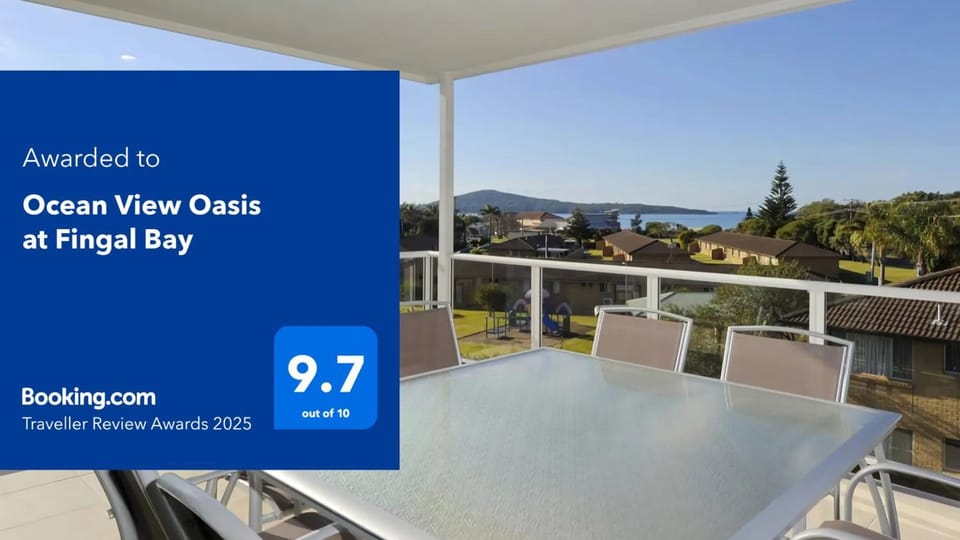 Ocean View Oasis at Fingal Bay House in Fingal Bay