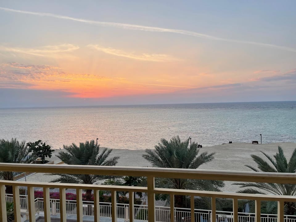 Day, Natural landscape, Beach, Sea view, Sunset