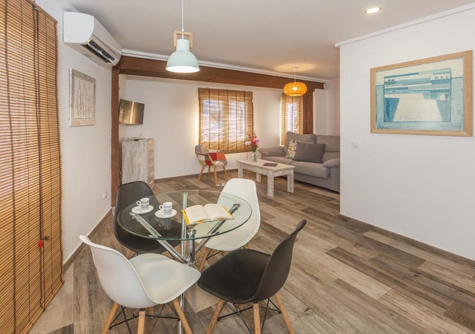 Living room, Dining area, air conditioner