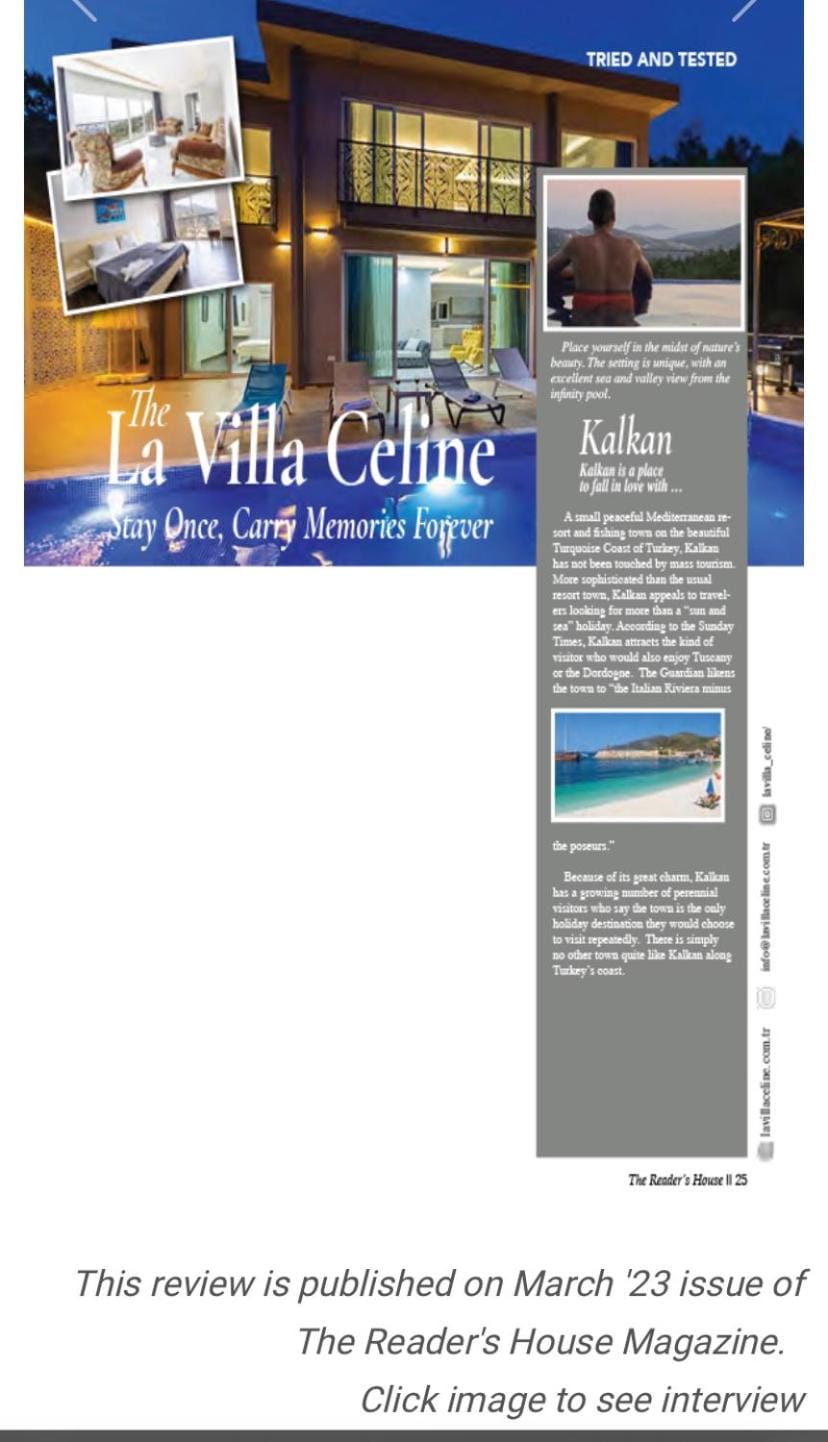LA VILLA CELINE- Luxury Sea View Villa with Private Infinity Pool in Islamlar-Kalkan Villa in Muğla Province