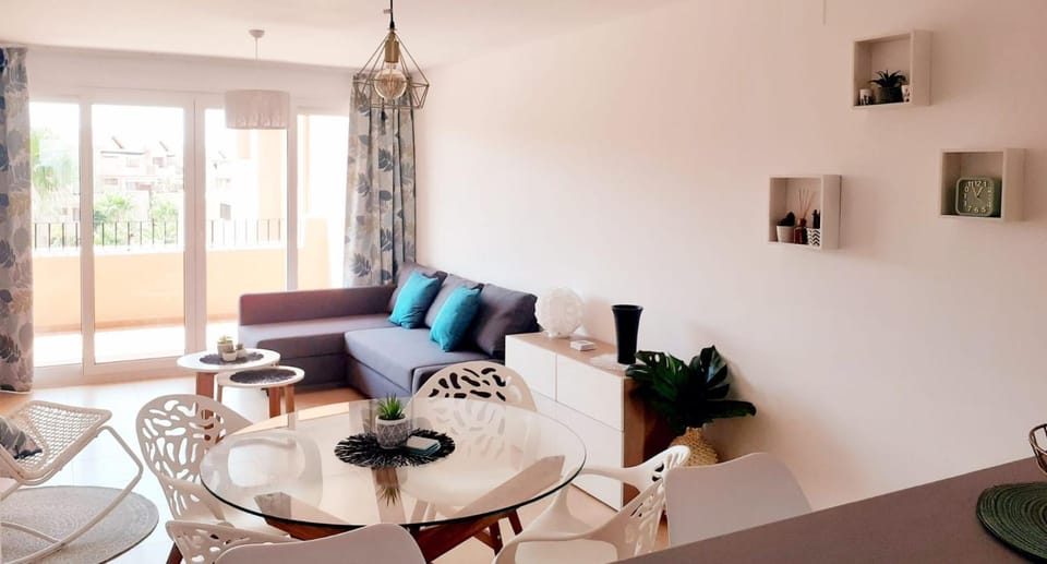 Spacious luxe apartment on Mar Menor Golf Resort with Padel, Fitness, Wellness facilities Apartment in Region of Murcia