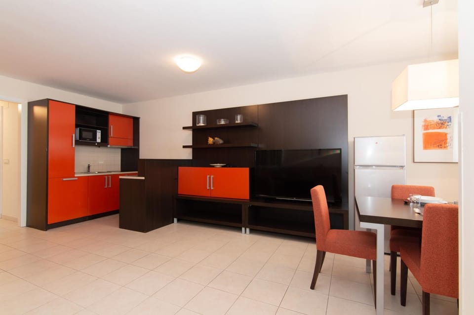 TV and multimedia, Kitchen or kitchenette, Living room, Seating area, minibar, oven, pet friendly, stove