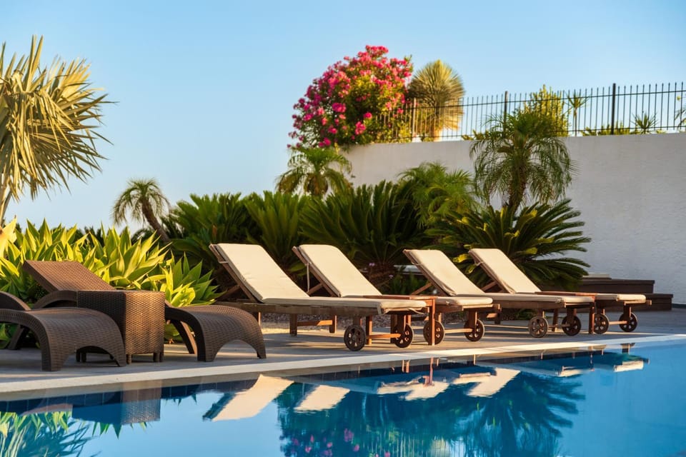 Day, Garden, Garden view, Pool view, Swimming pool, sunbed