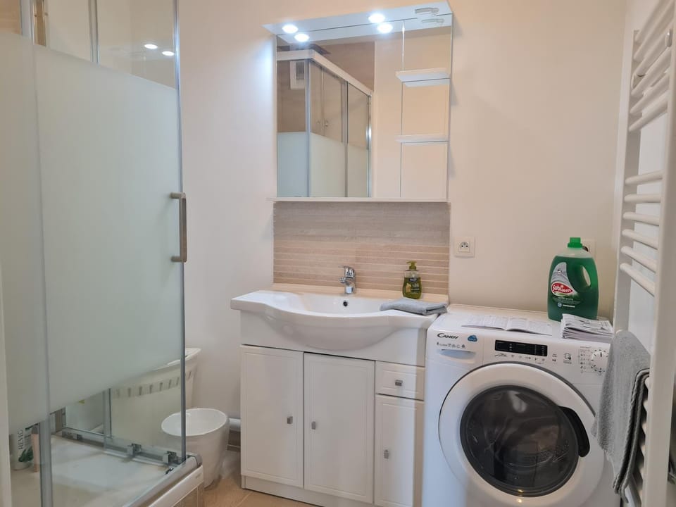 Shower, Bathroom, Decorative detail, Decorative detail, washing machine, washing machine