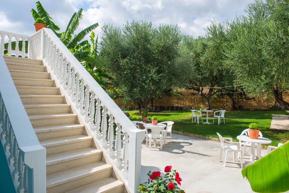 Property building, Patio, Garden view