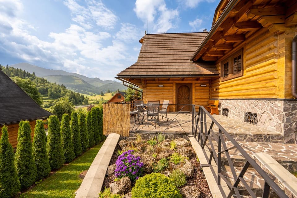 Property building, Spring, Garden, Garden view, Mountain view