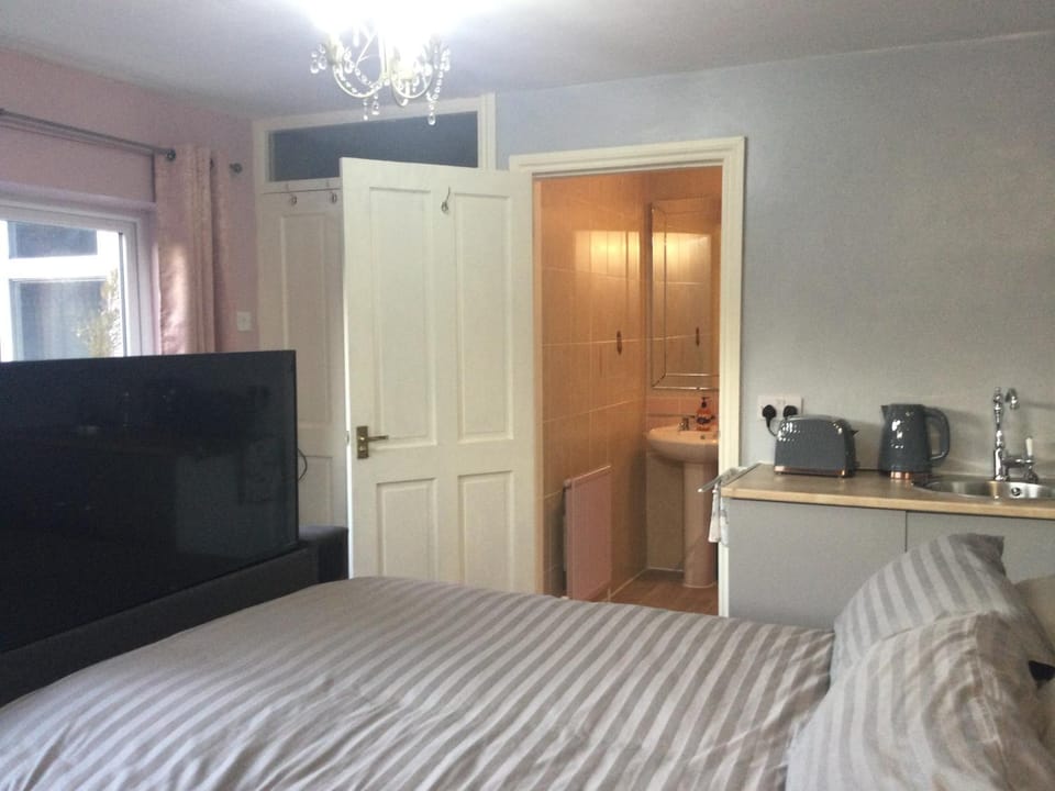 Bed, TV and multimedia, Coffee/tea facilities, Kitchen or kitchenette, Photo of the whole room, minibar