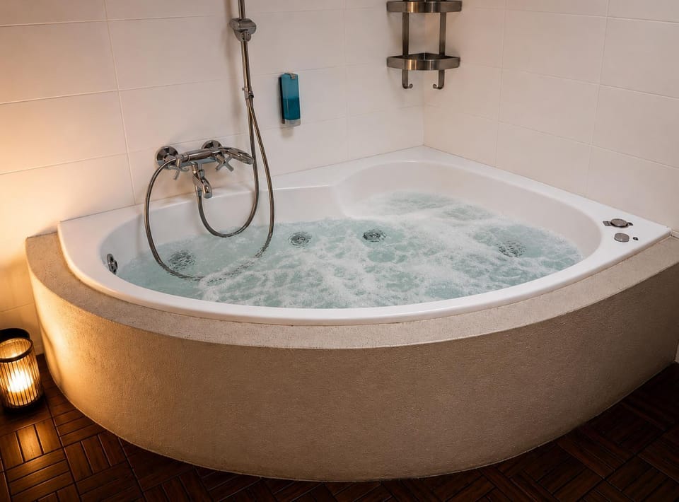 Hot Tub, Bathroom