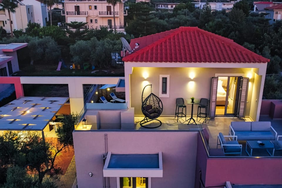 Cypress Village - Lux villa 5' from beach Villa in Crete Region