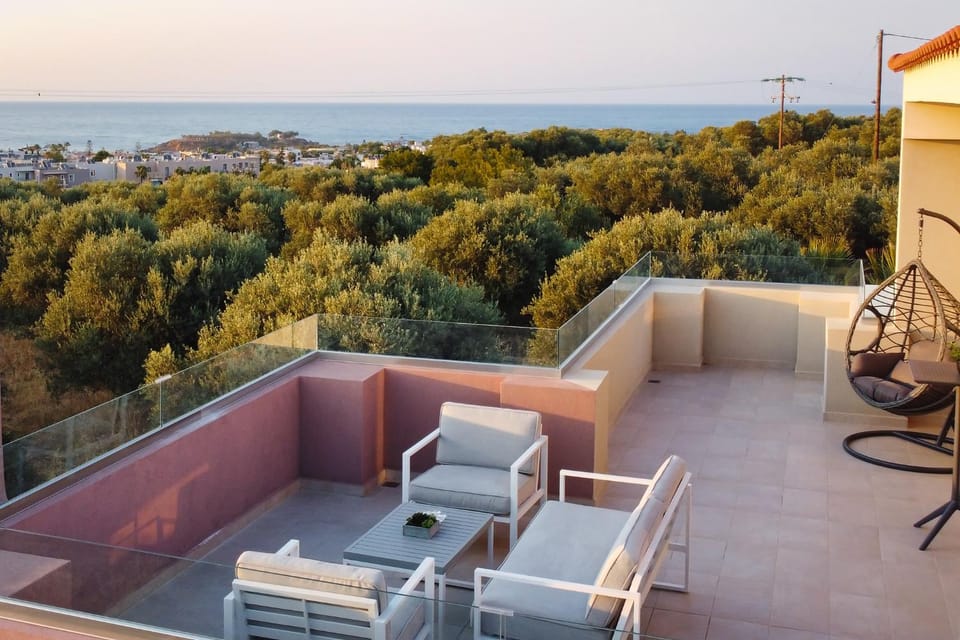Cypress Village - Lux villa 5' from beach Villa in Crete Region