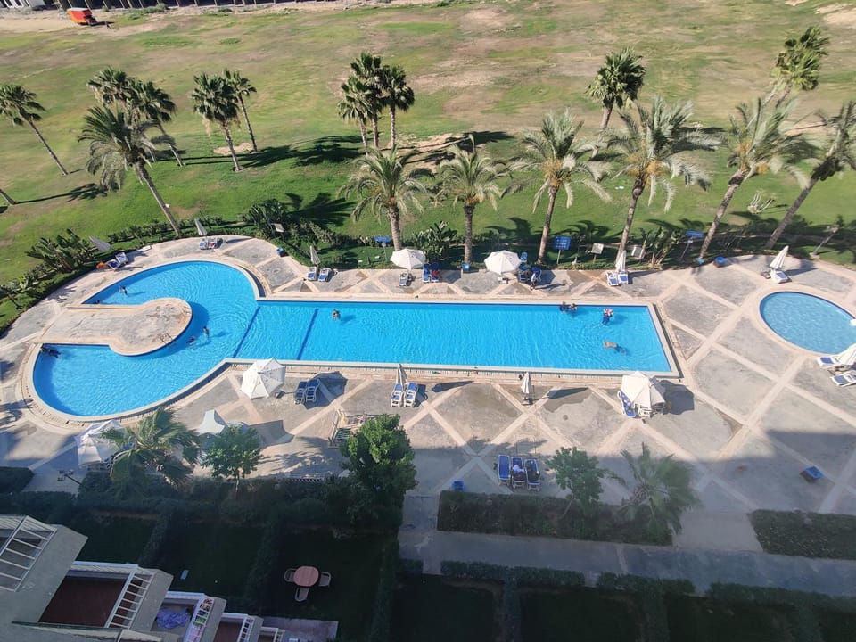 Bird's eye view, Pool view, Swimming pool
