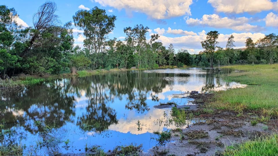 Natural landscape, Lake view