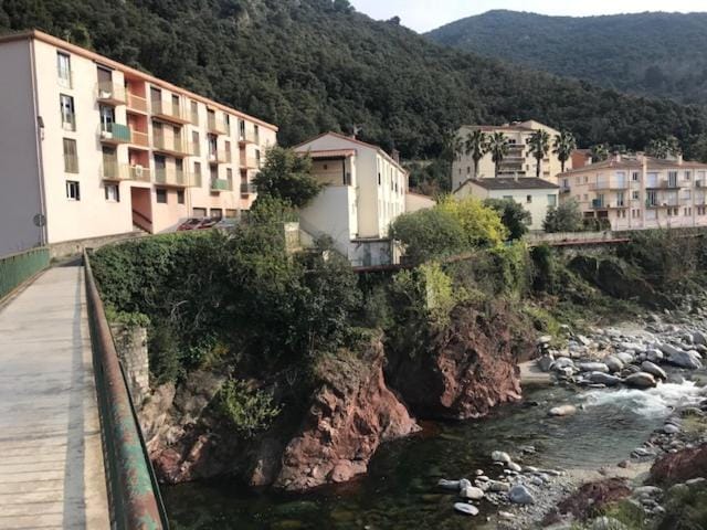 Property building, Natural landscape, Mountain view, River view