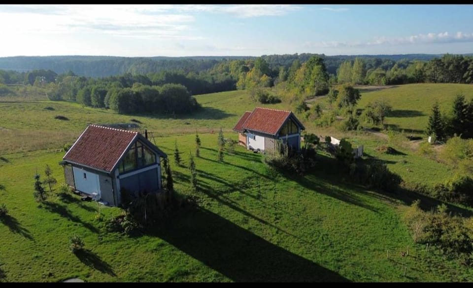 WIATR W KOMINIE dostęp do jeziora UBLIK House in Poland