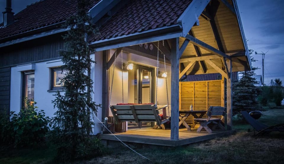 WIATR W KOMINIE dostęp do jeziora UBLIK House in Poland
