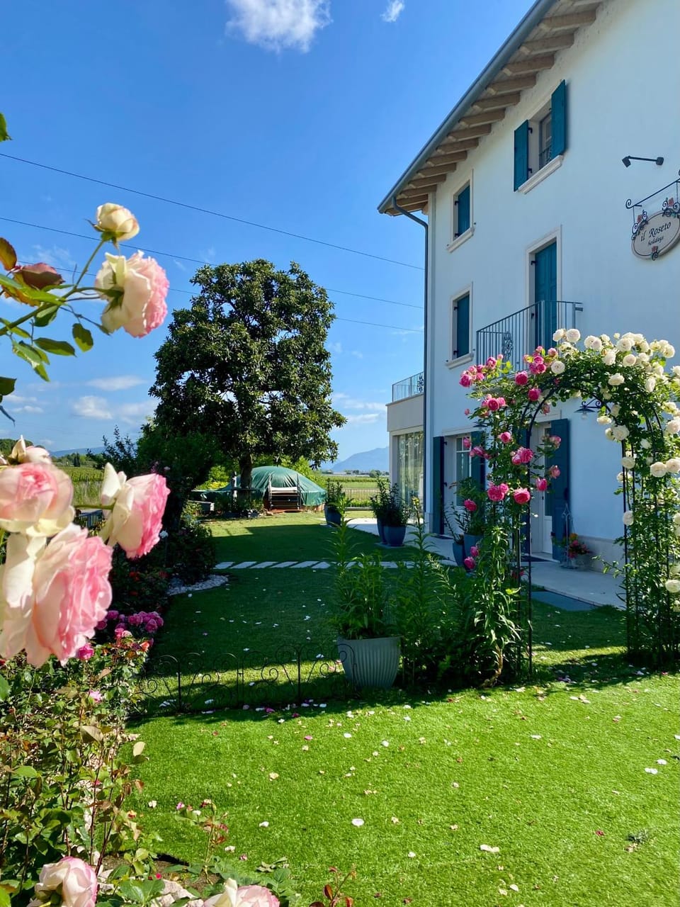 Property building, Garden