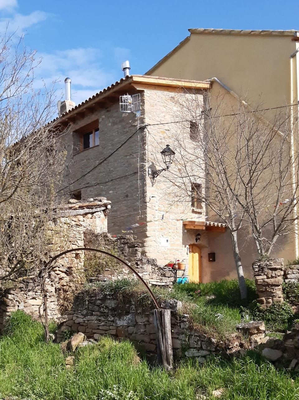 Property building, Garden