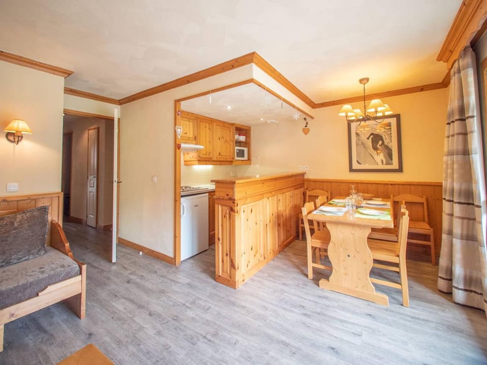 Appartement 3 pièces, 44m², 7 pers, balcon, animaux admis - FR-1-291-862 Apartment in Les Avanchers-Valmorel