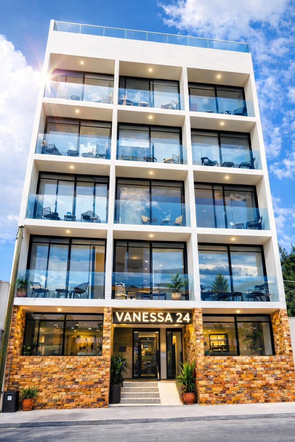 Property building, Facade/entrance