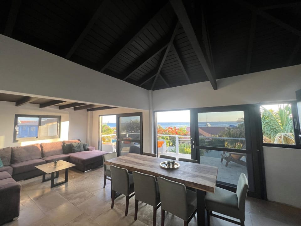 Balcony/Terrace, Living room, Dining area, Sea view