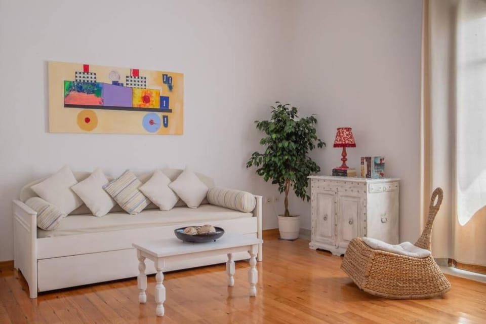 Seaview Stylish Flat in Andros - walk to beach Apartment in Decentralized Administration of the Aegean