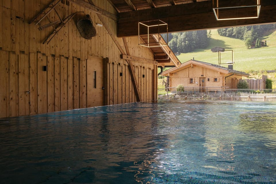 Natural landscape, Pool view, Swimming pool, Swimming pool