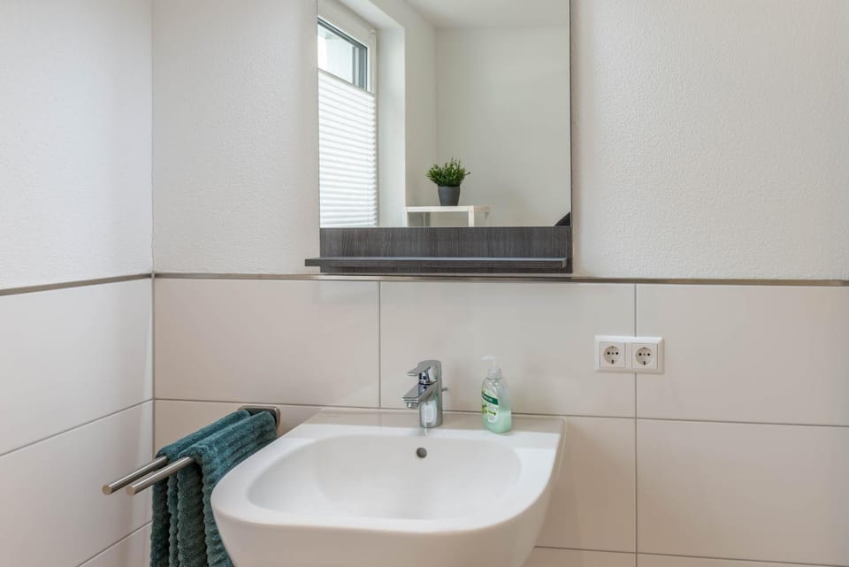 Bathroom, Living room