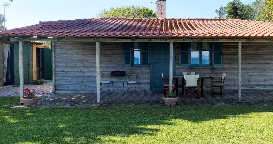 Wooden beach house / Nea Roda, Halkidiki House in Halkidiki