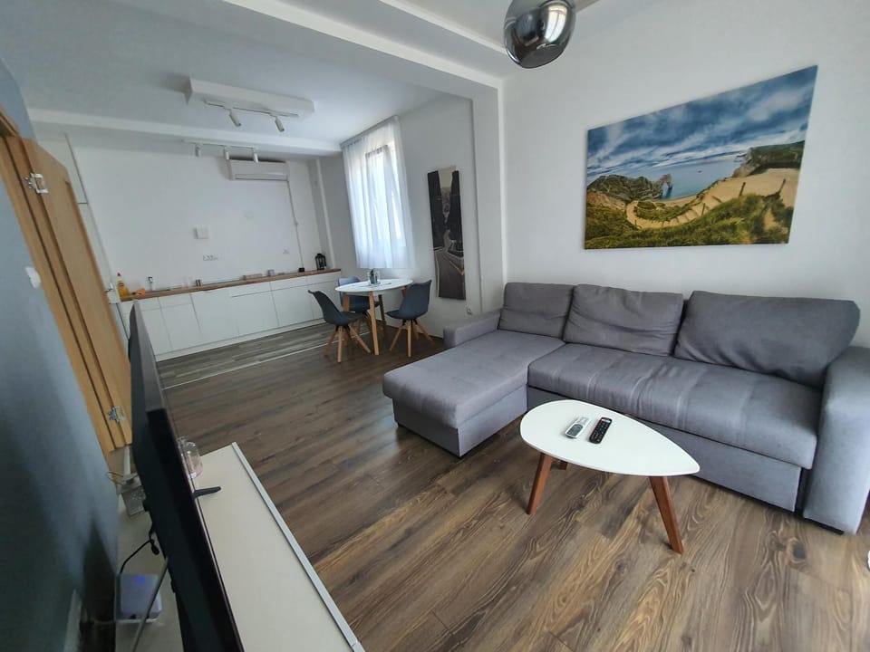 TV and multimedia, Kitchen or kitchenette, Living room, Seating area, Dining area