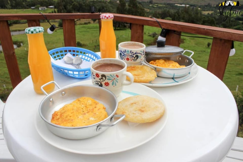 Skyline Glamping Guasca Luxury tent in Cundinamarca, Colombia