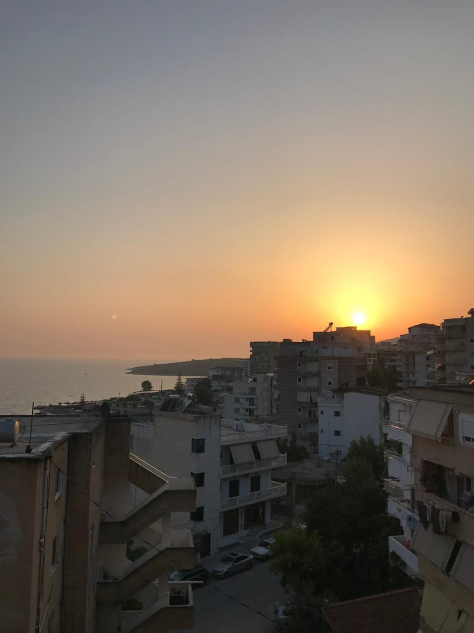 Sea view, Sunset