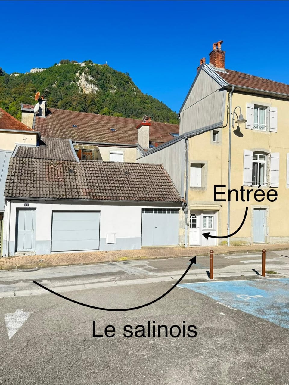 Le salinois Apartment in Jura